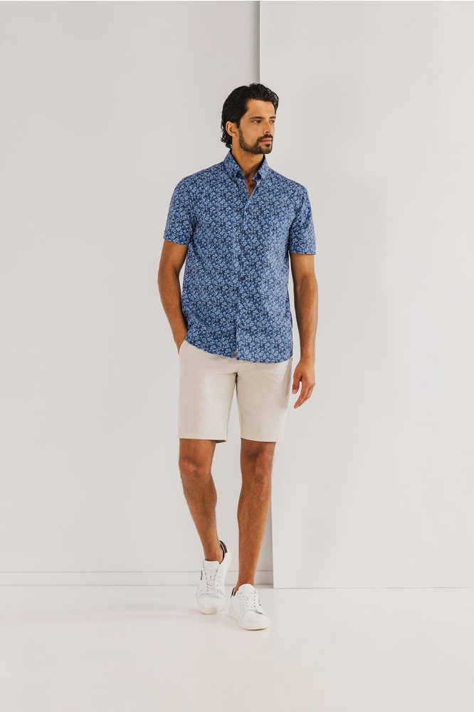 POPLIN OVERHEMD MET BORSTZAK 264 15911 5711